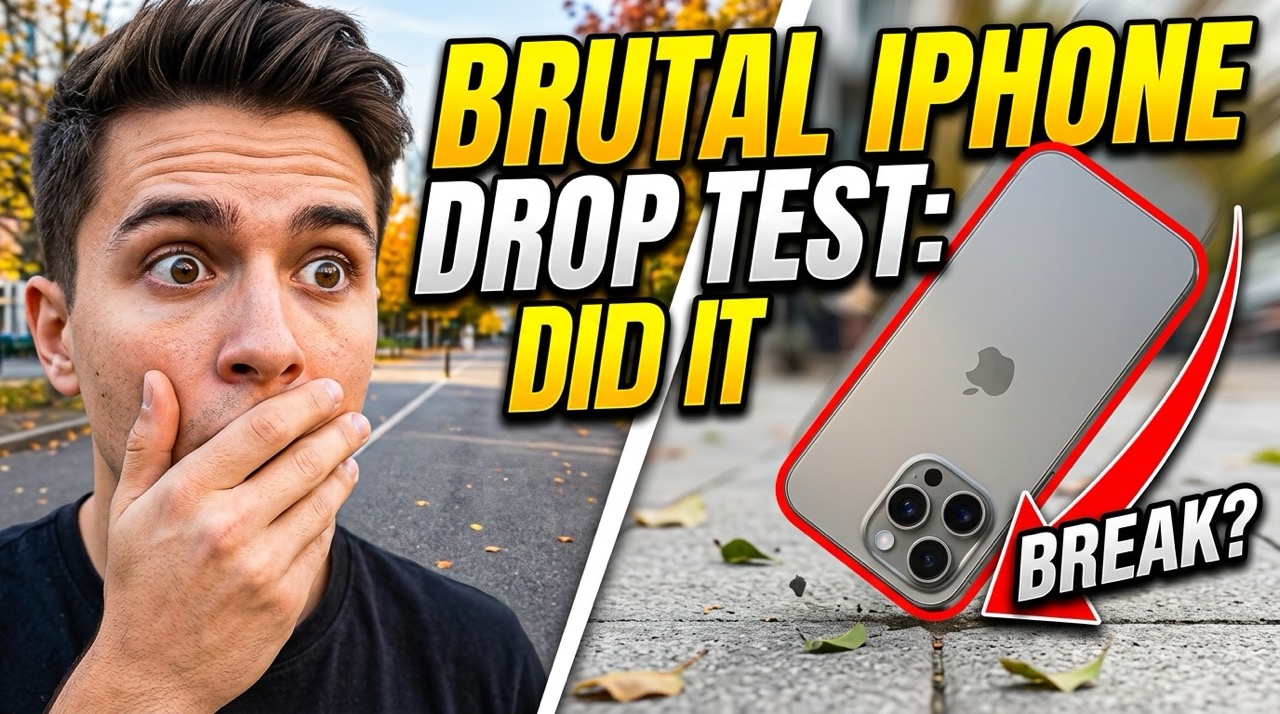 High-contrast YouTube thumbnail featuring an expressive reaction face and bold warning graphic